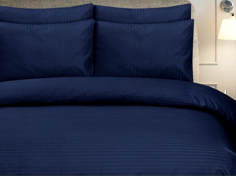 Blue Stripe Bed set 6 pcs - Image 3