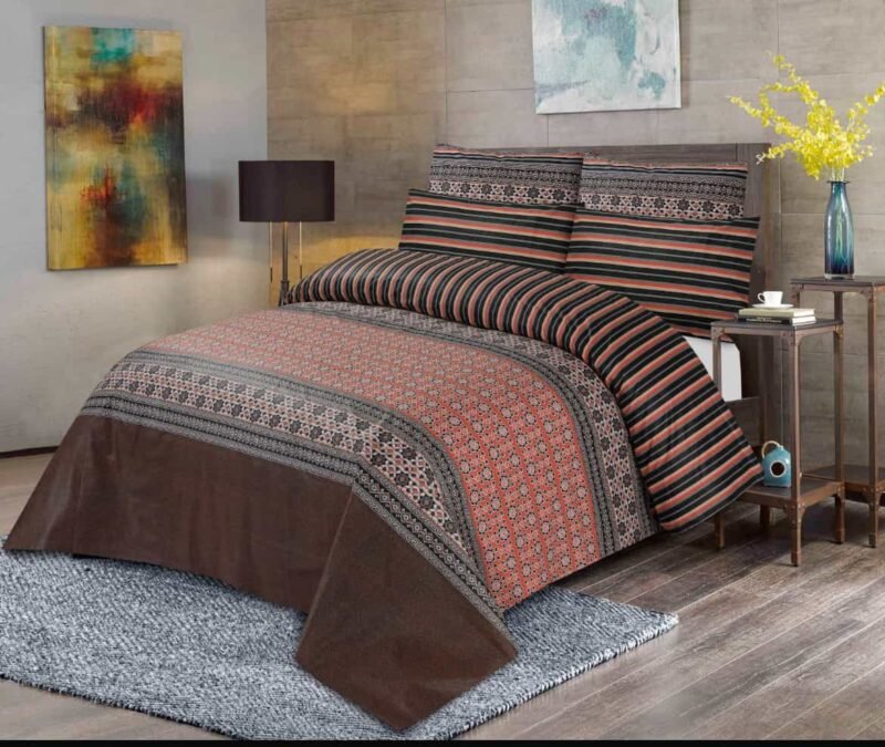 MBCBS-014 Premium Cotton 3 pcs bedsheet set