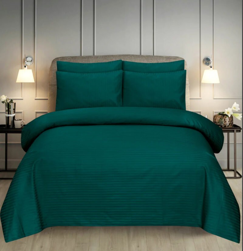 Zinc Stripe Bedsheet Set