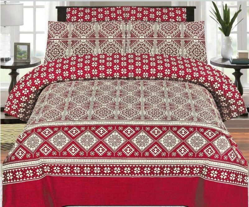 MBCBS-028 Premium Cotton 3 pcs bedsheet set