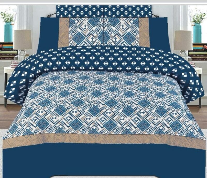 MBCBS-037 Premium Cotton 3 pcs bedsheet set