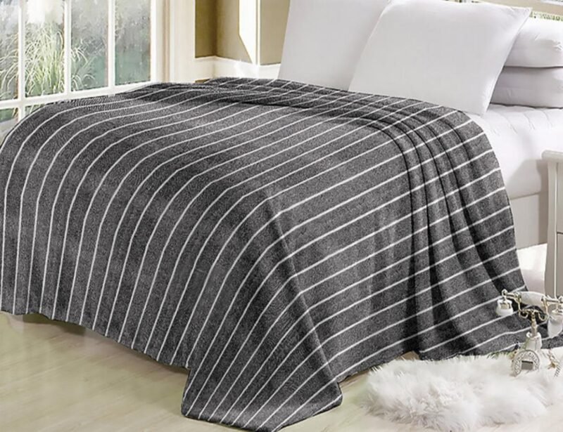 Pride Heathered Flannel 1-ply Blanket