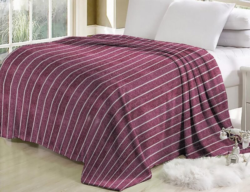 Pride Heathered Flannel 1-ply Blanket