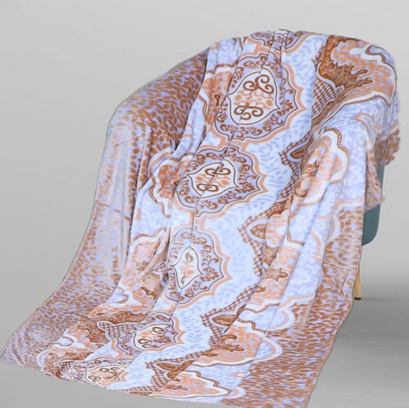 Summer Time burnout Flannel Blanket