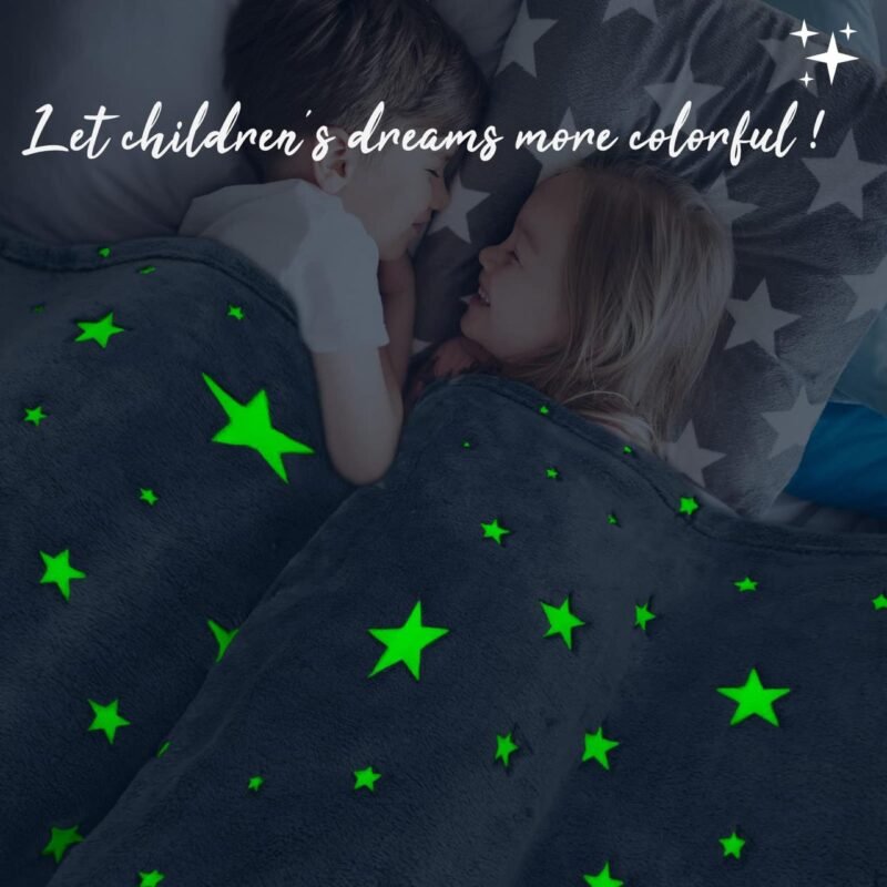 Glow in the Dark Fleece Blanket